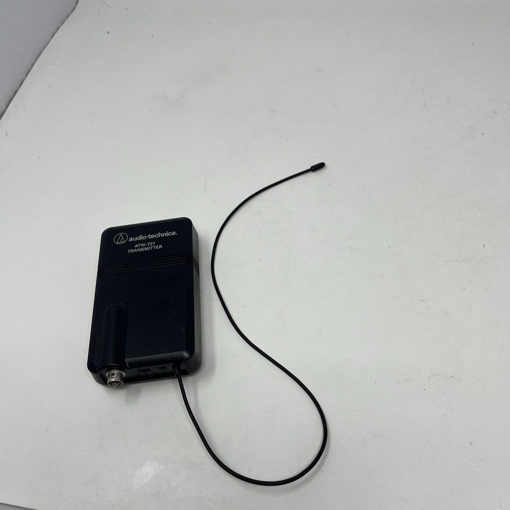 Audio-Technica‎ ATW-T27 Black Body Pack 208.200 MHz Frequency Transmitter